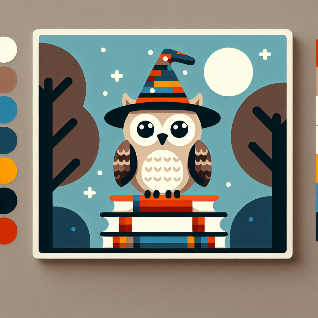 Wizard Owl Wisdom Paint By Diamonds Art