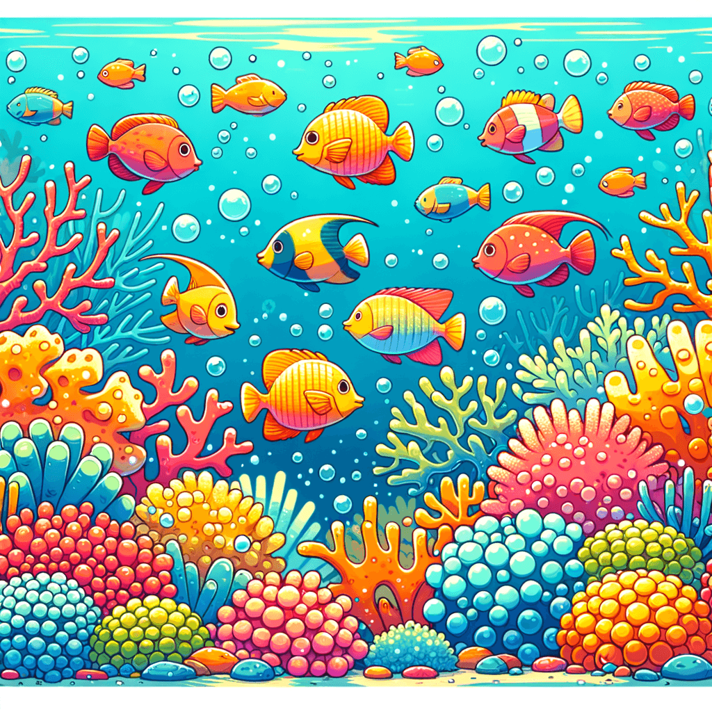 Ocean Coral Kingdom Paint By Diamonds Art