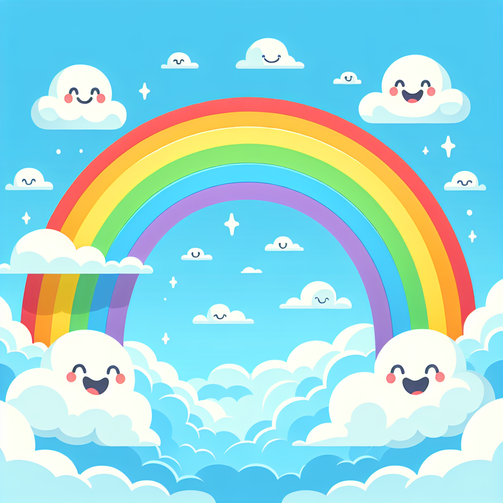 Giggling Rainbow Paint By Diamonds Art