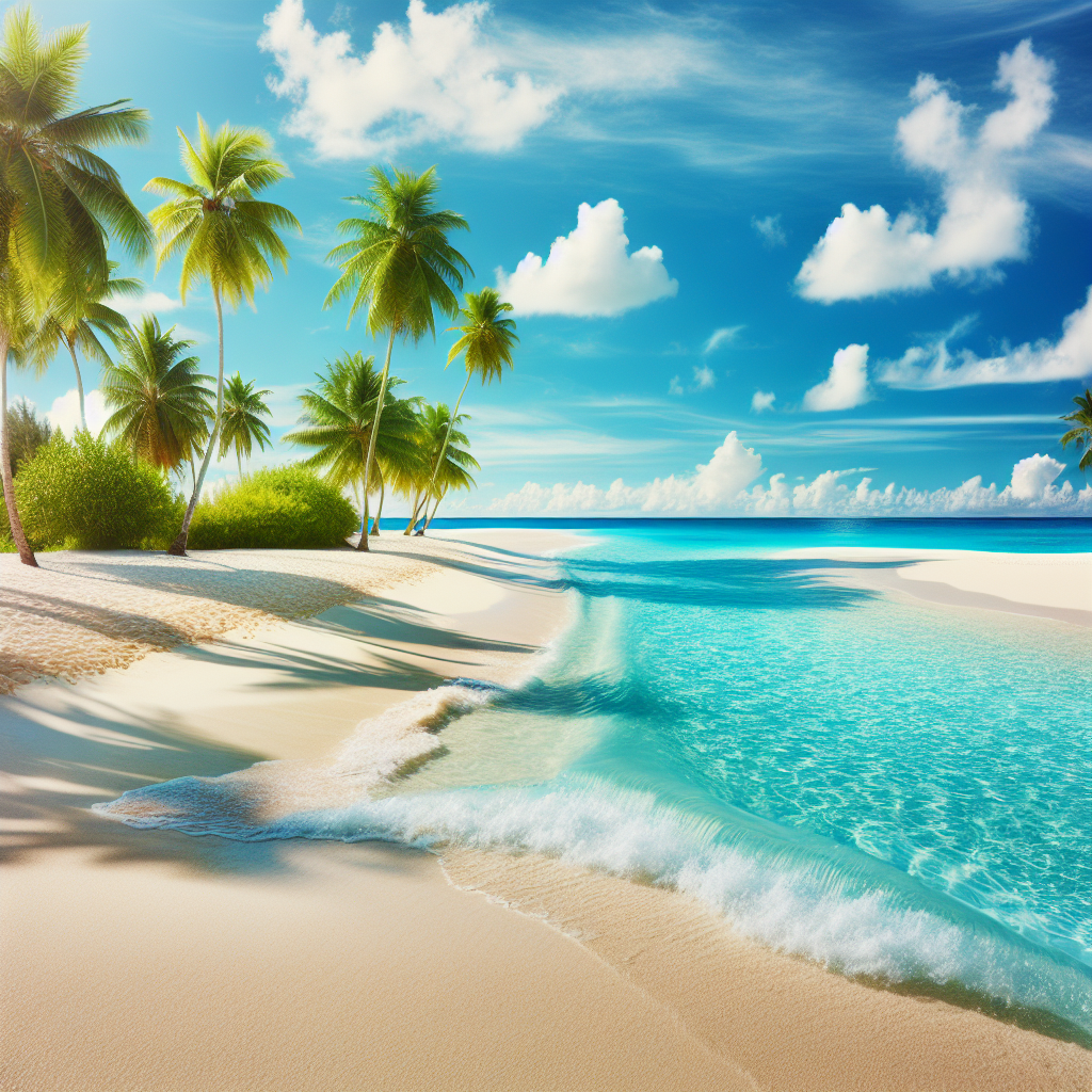 Tropical Ocean Haven DIY Paint By Diamonds