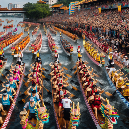 Dragon Boat Festival - Hong Kong Paint By Diamond