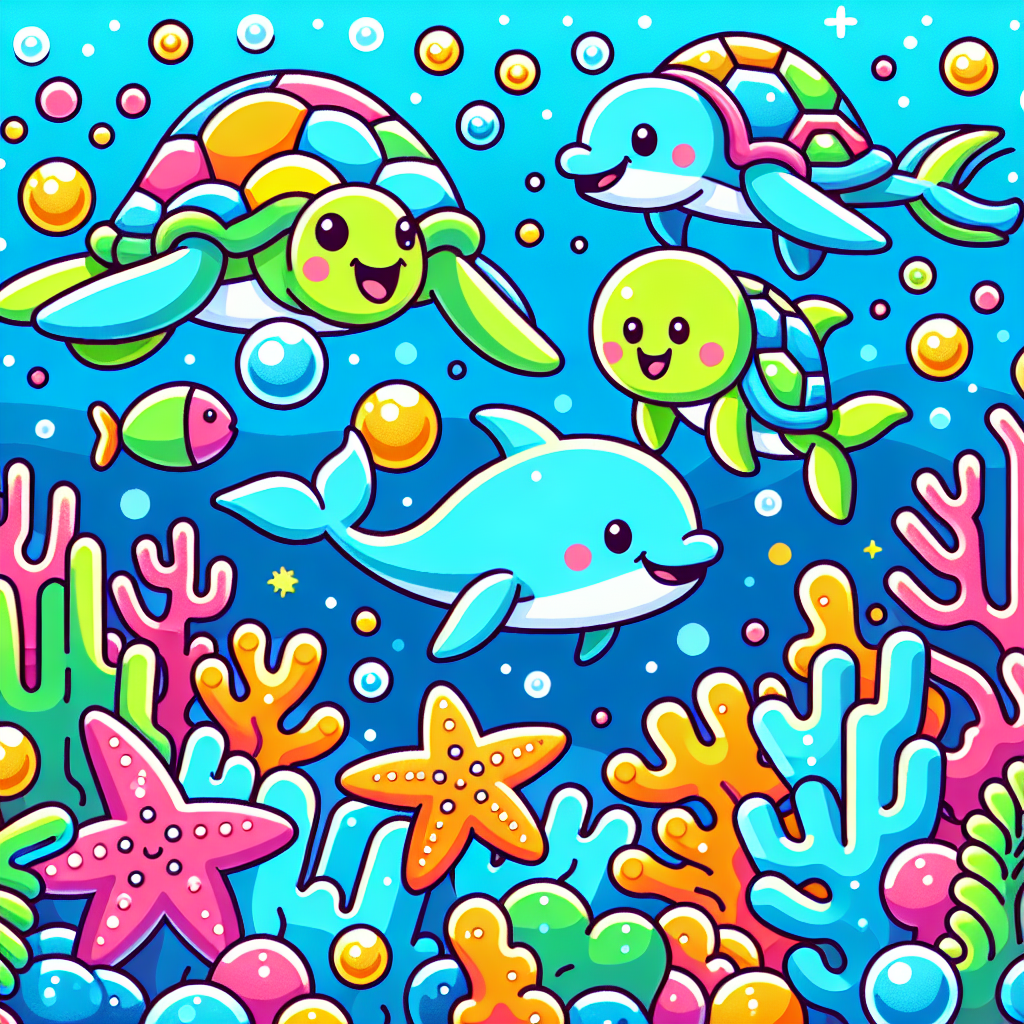 Cheerful Ocean Adventures Diamonded Painting Kits