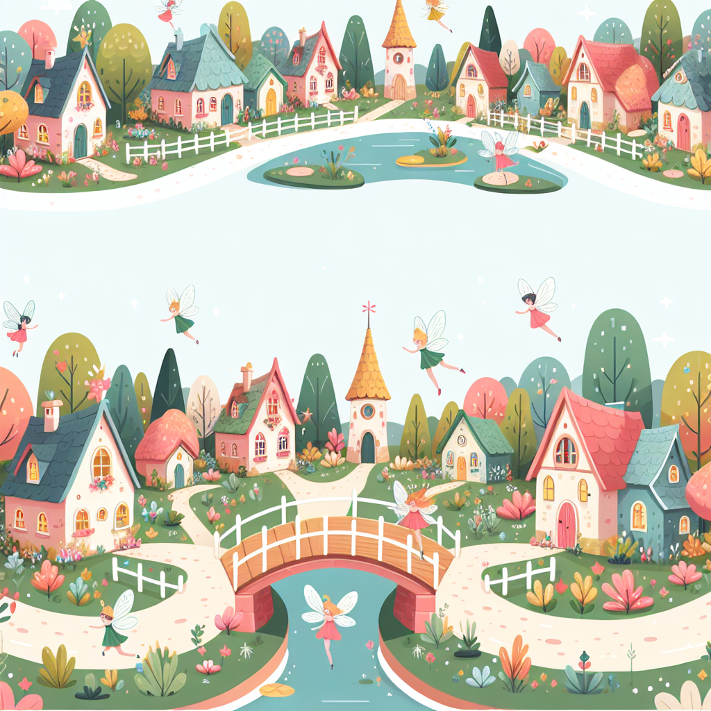 Enchanted Fairy Village 5D DIY Paint By Diamond Kit – Original Paint By ...