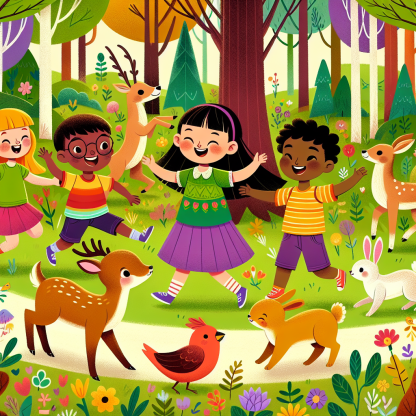 Charming Little Explorers Painting By Diamonds Kit