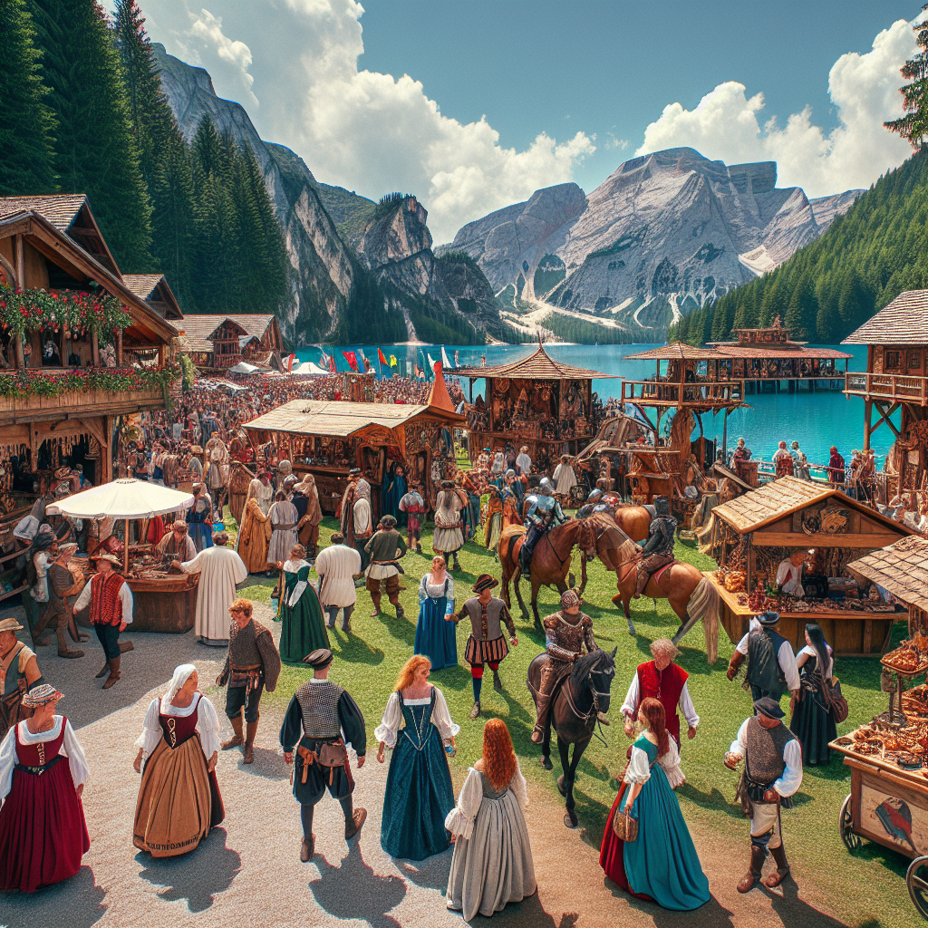 Renaissance Fair - Lake Tahoe Paint By Color