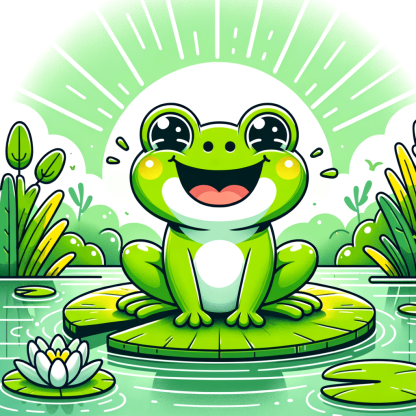 Funky Frog DIY Paint By Diamonds