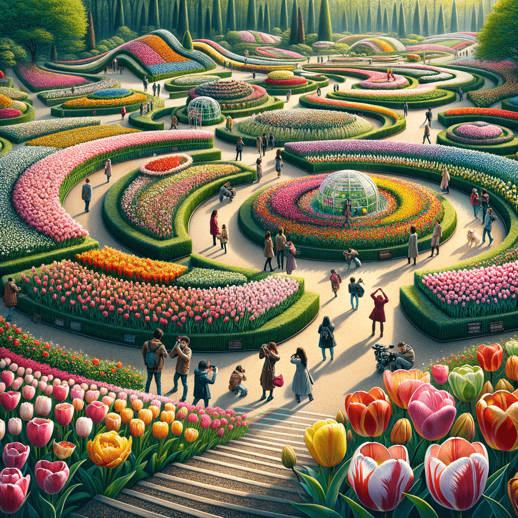 Keukenhof Flower Festival Diamond Painting