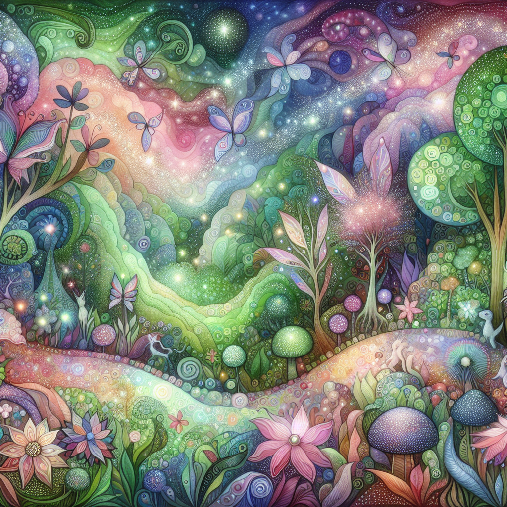 Ethereal Fairy Landscape DIY Paint By Diamonds