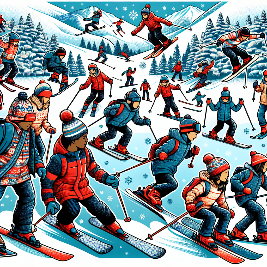 Winter Sports Fun Diamonded Painting Kits