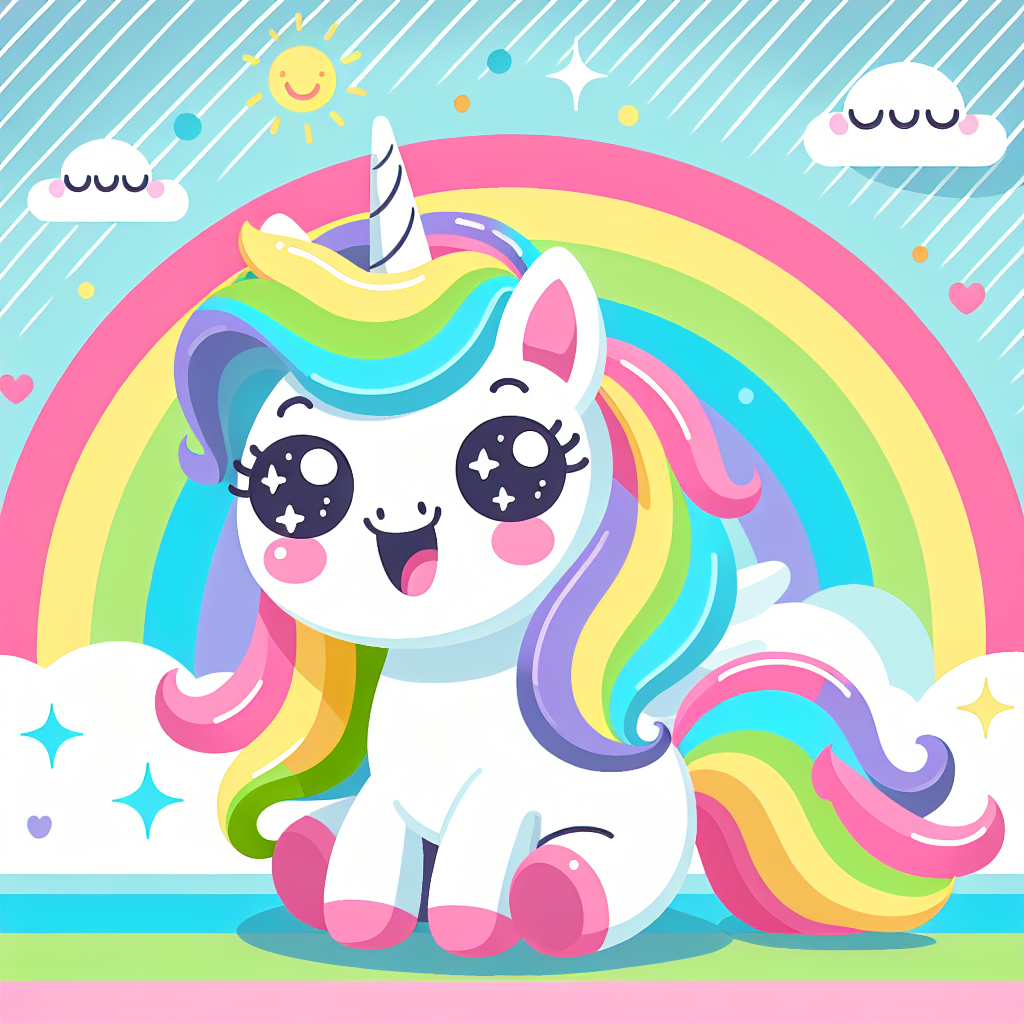 Giggling Unicorn Painting By Diamonds Kit