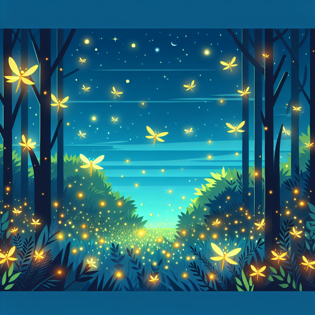 Firefly's Night Adventure Paint By Diamond