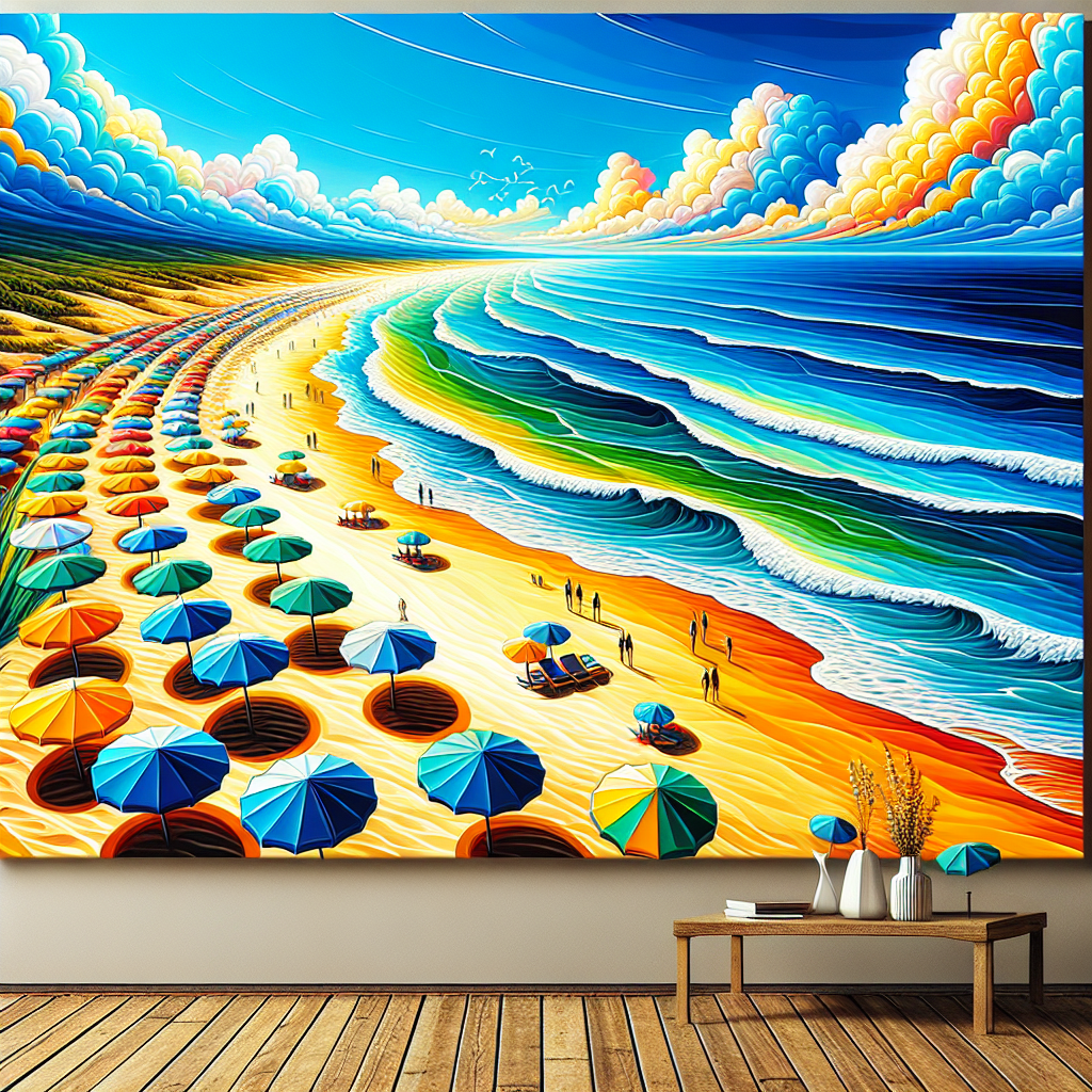 Breezy Coastal Landscape Diamond Painting