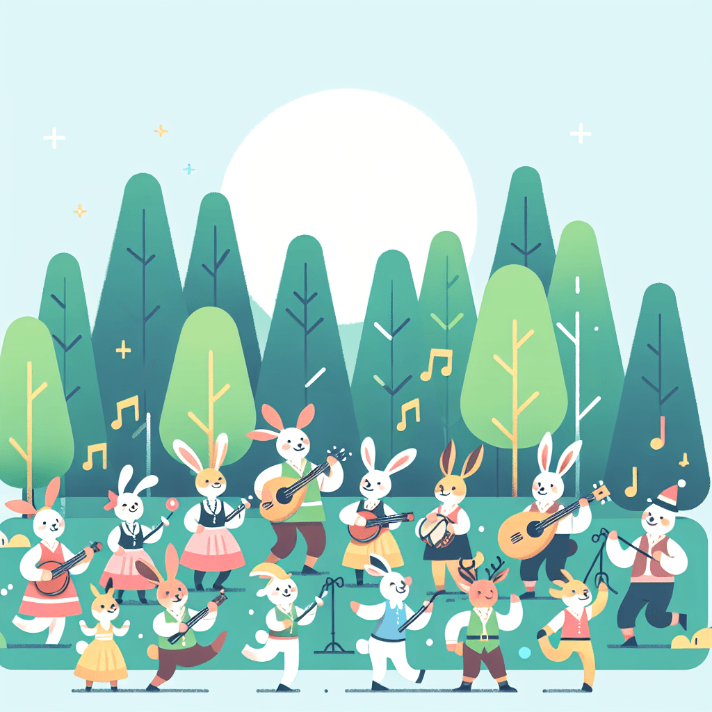Forest Festival Painting By Diamonds Kit