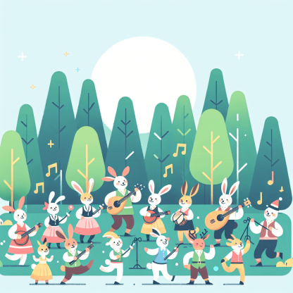 Forest Festival Painting By Diamonds Kit
