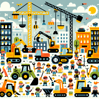 Construction Zone Paint By Color