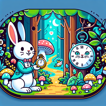 Adventure In Wonderland Painting Diamond Kit