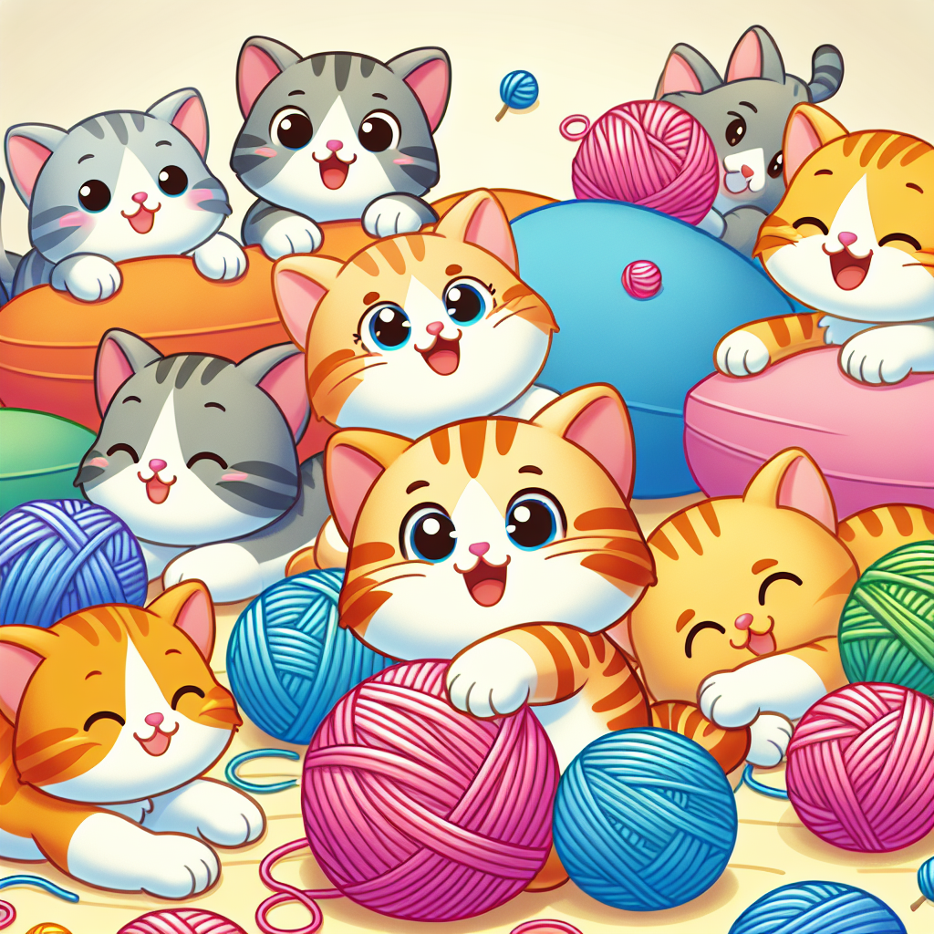 Joyful Kittens Paint By Diamond