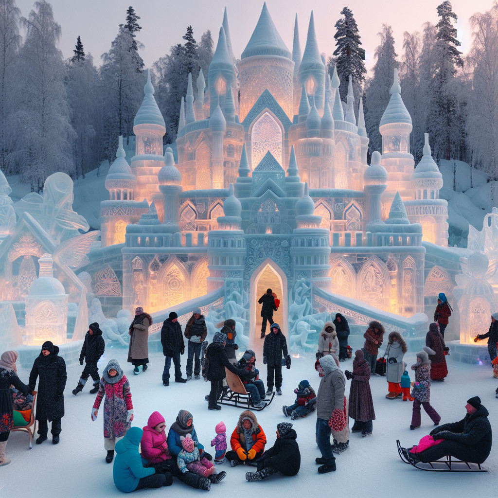 Snow And Ice Festival - Finland Paint By Diamonds