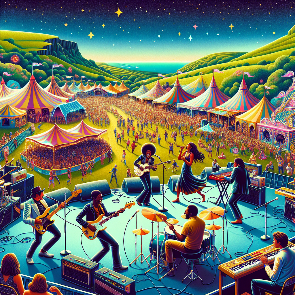 Isle Of Wight Festival - Isle Of Wight Paint By Diamonds Kits