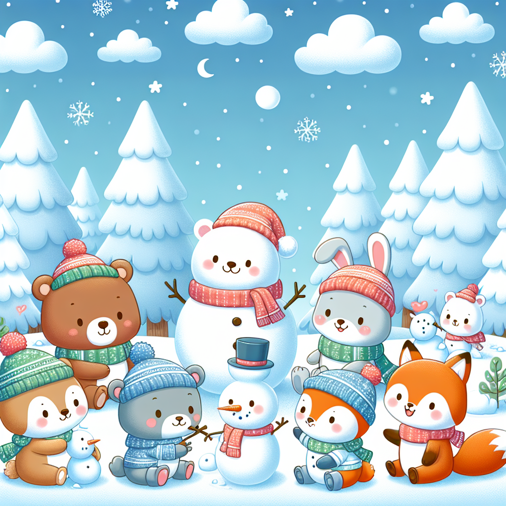 Winter Wonderland Animals Diamonded Painting Kits