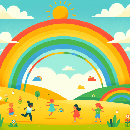 Bright Rainbow Adventure Paint By Diamonds Art