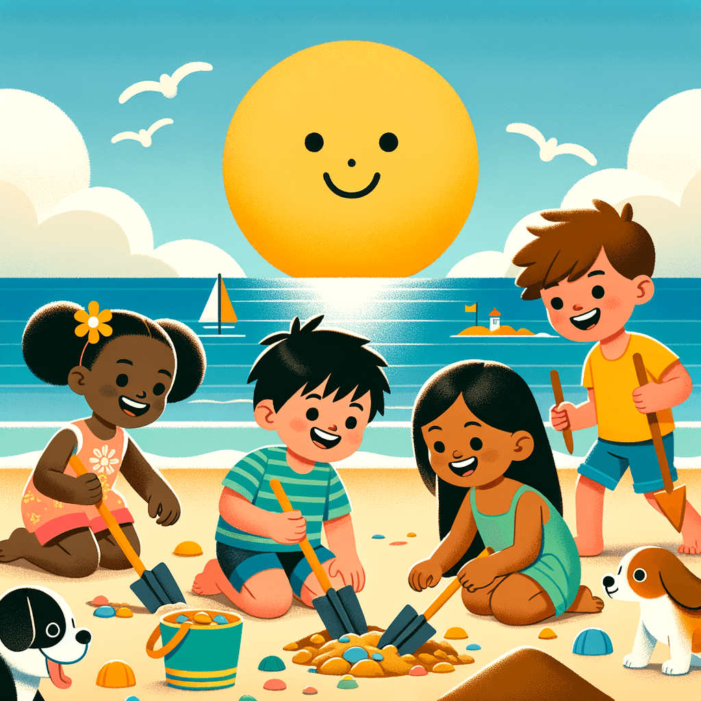 Sunny Beach Treasure Hunt Paint By Diamond