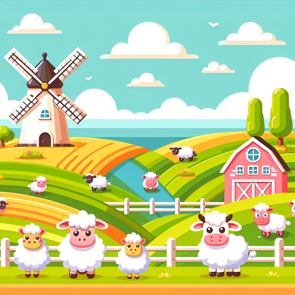 Windmill Wonders Paint By Color
