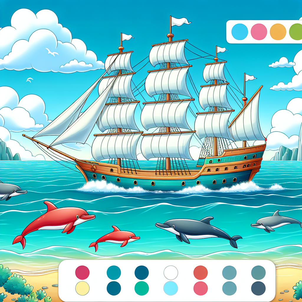 Ocean Voyager Ship Paint By Diamond