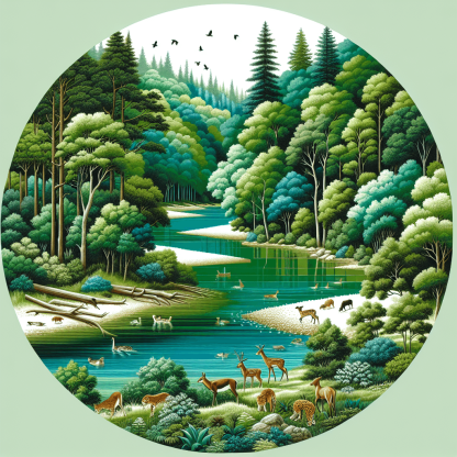 Melody Of Nature Painting Diamond Kit