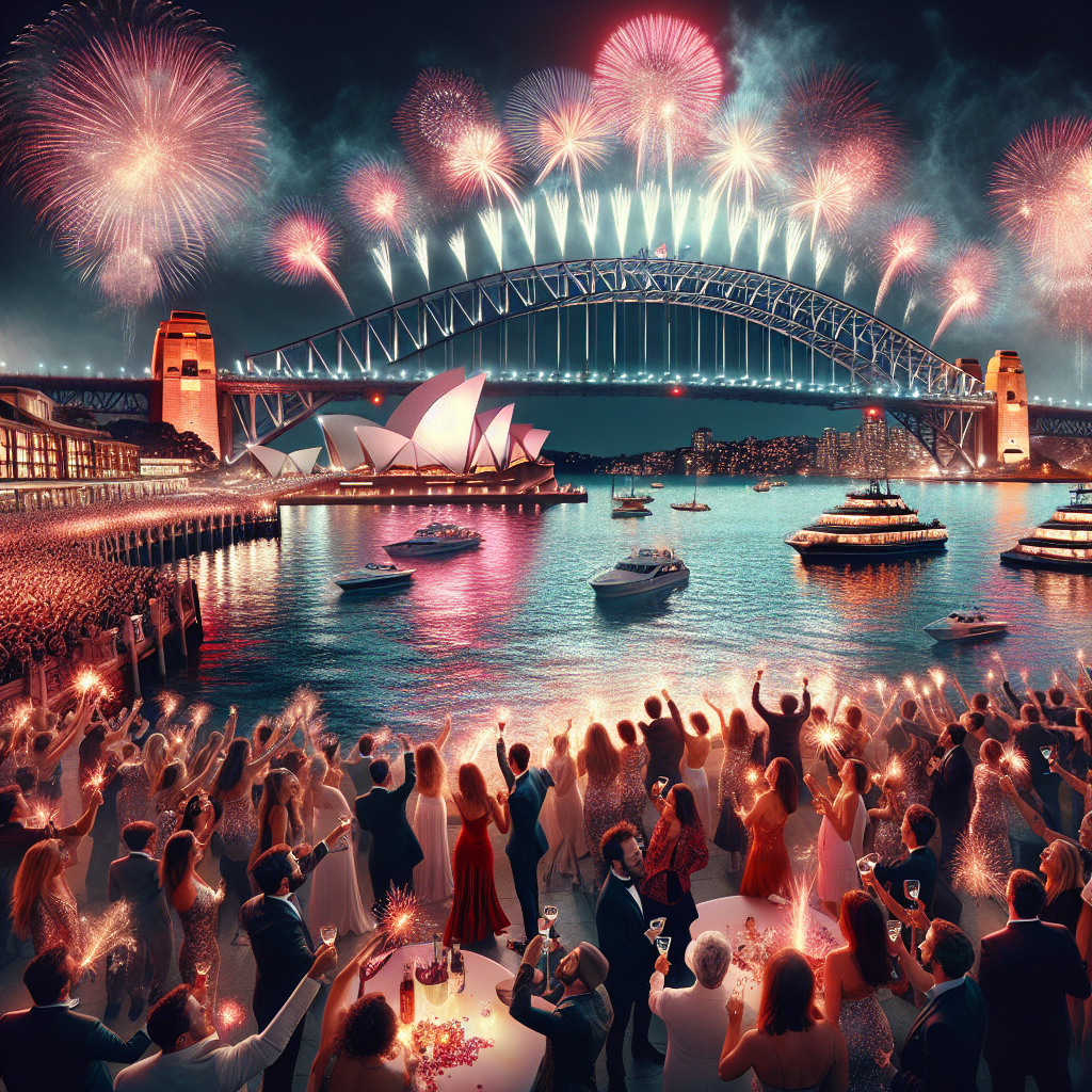 Sydney New Year's Eve Painting Diamond Kit