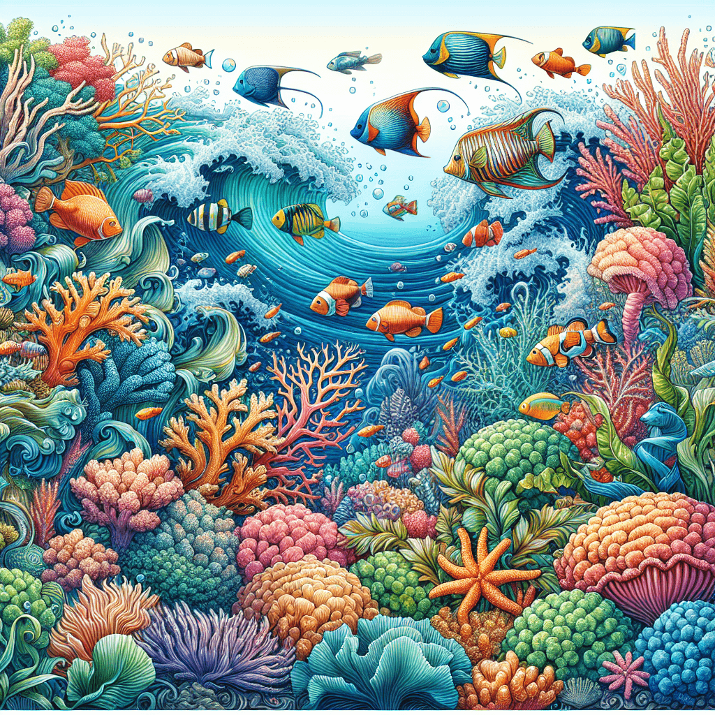 Enchanting Ocean Depths Paint By Color