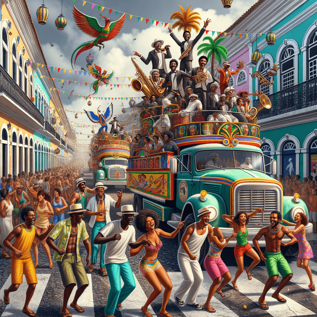 Salvador De Bahia Carnival - Salvador Diamonded Painting Kits