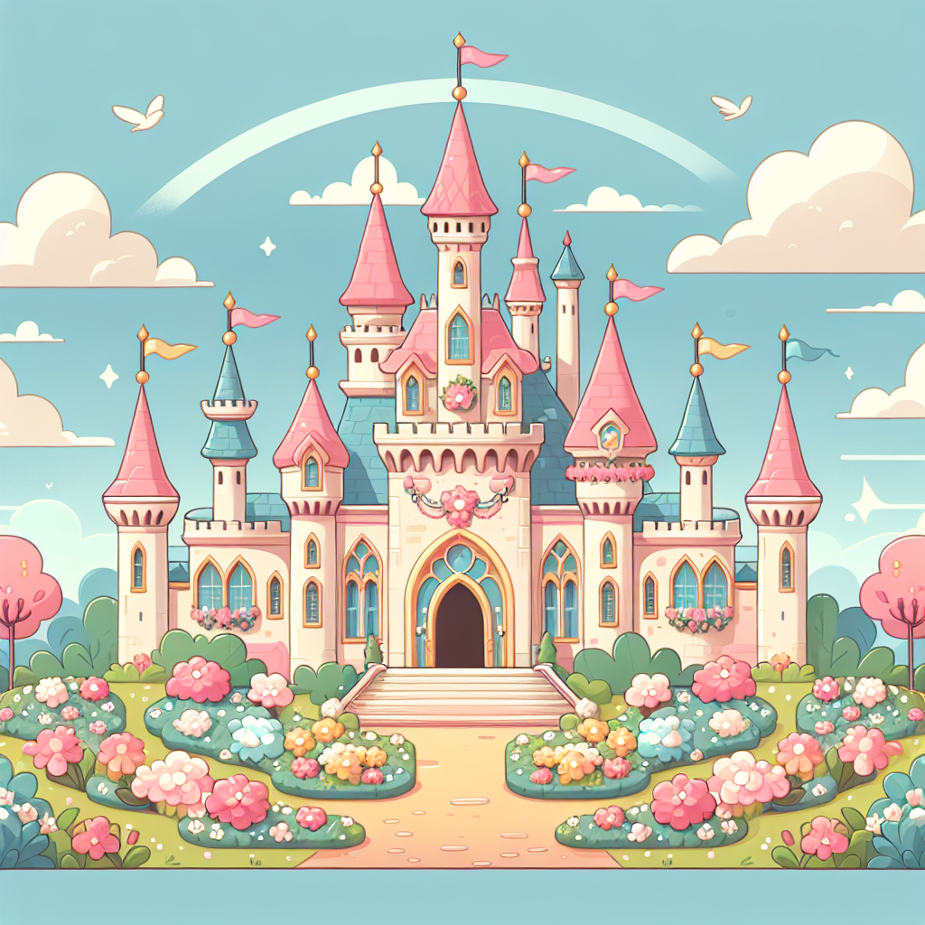 Royal Princess Palace Paint By Diamonds Art