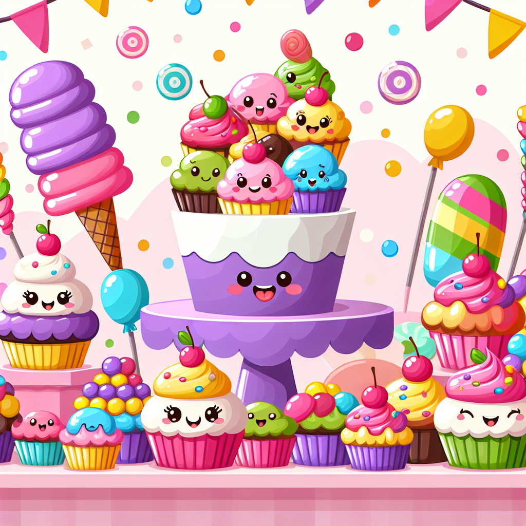 Sweet Treats Galore Paint By Diamond