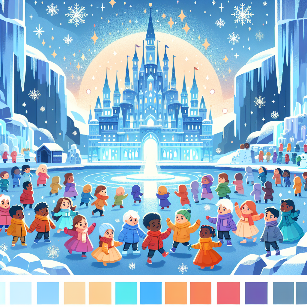 Ice Palace Wonderland Paint By Diamonds Kits
