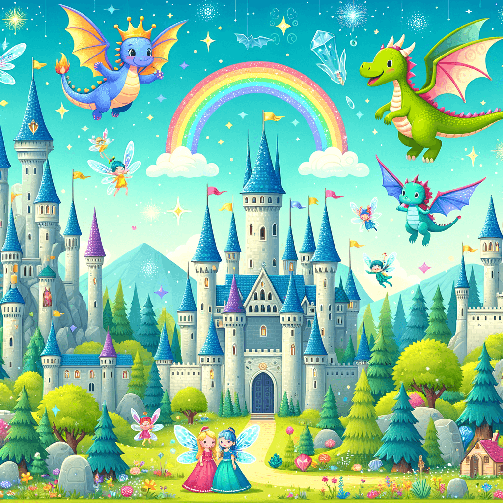 Fantastic Fairy Tale Adventure Painting Diamond Kit