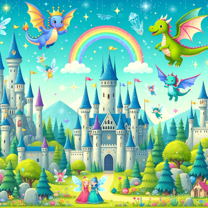 Fantastic Fairy Tale Adventure Painting Diamond Kit
