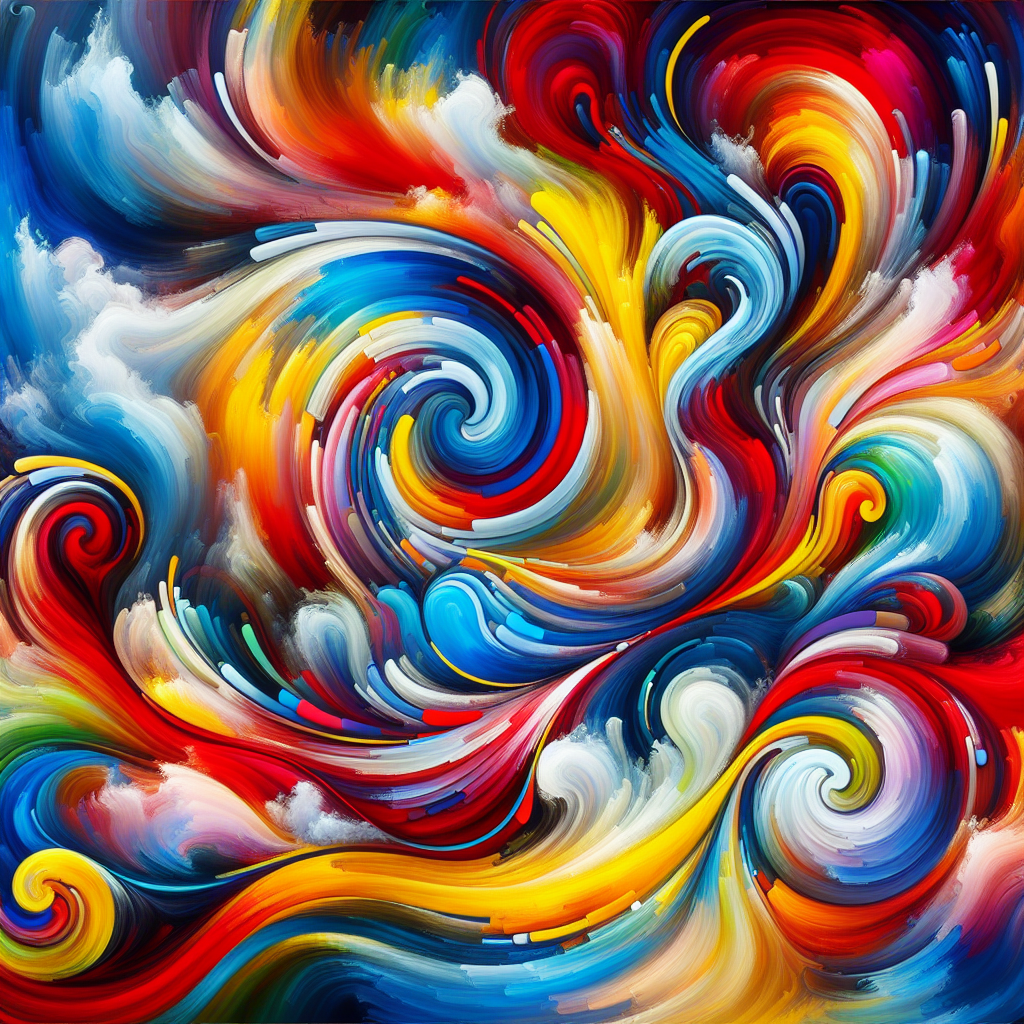 Colorful Abstract Symphony Diamond Painting