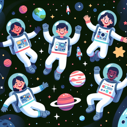 Friendly Galaxy Tour Paint By Color
