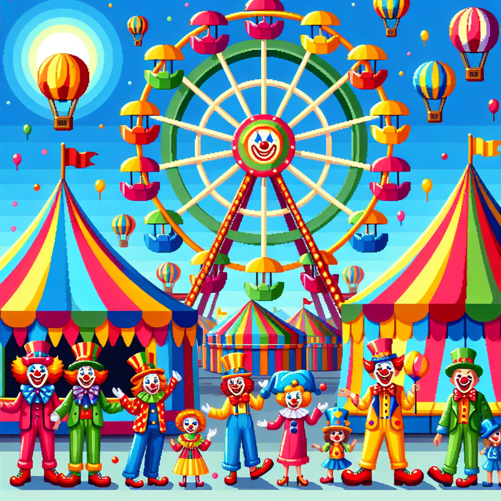 Magical Carnival Night Paint By Diamonds Art