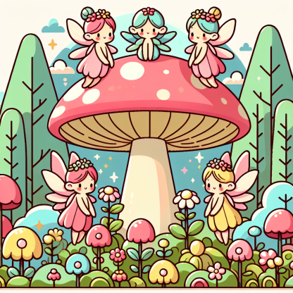 Fairy Forest Gathering DIY Paint By Diamonds