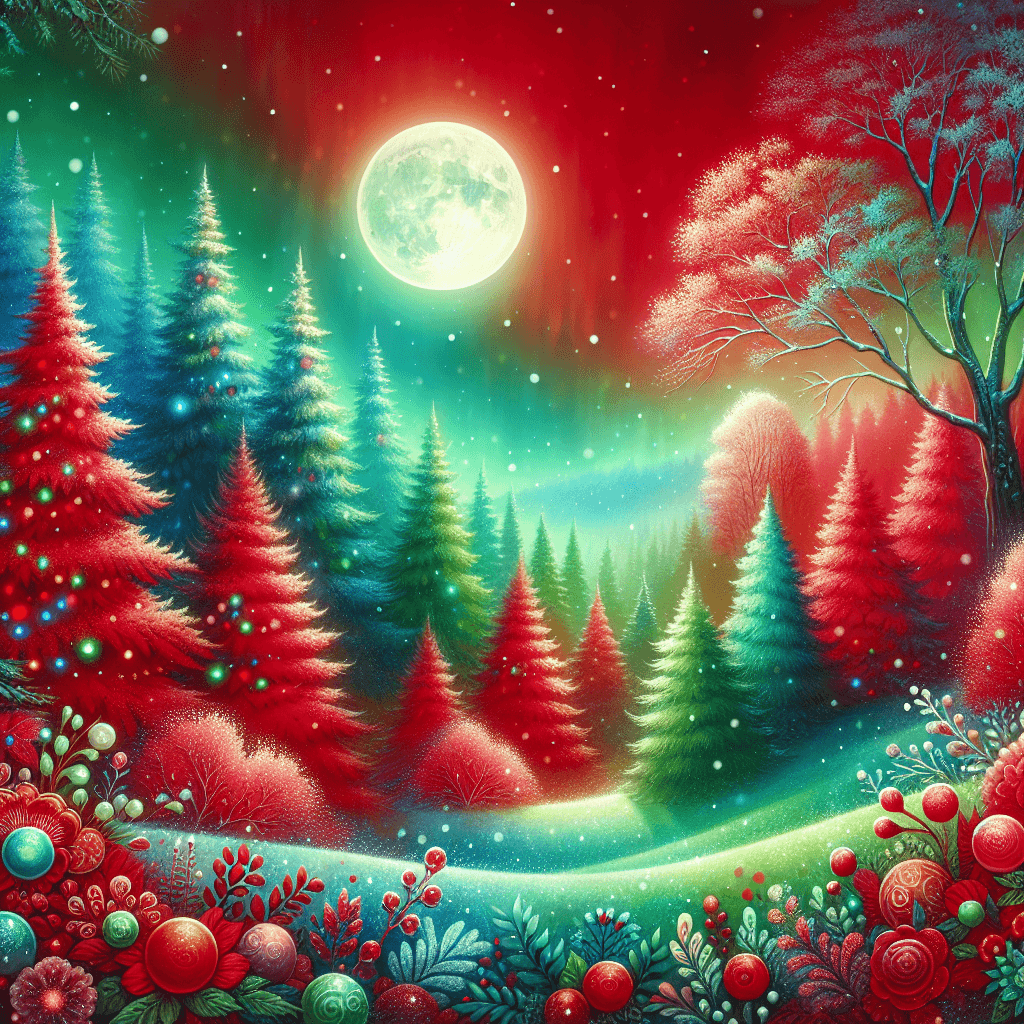 Christmas Dreams Painting By Diamonds Kit