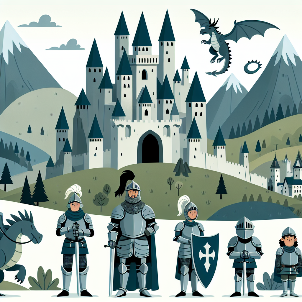 Royal Kingdom Of Knights Paint By Diamonds Kits