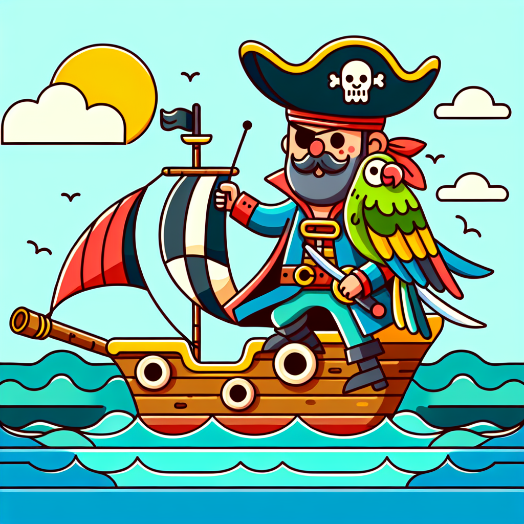 Ocean Pirate Adventure Diamond Painting