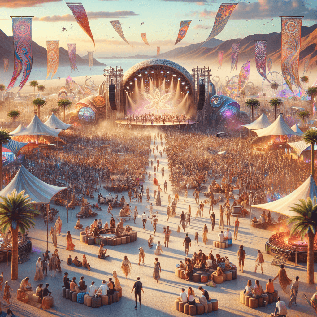 Coachella Valley Music And Arts Festival Painting By Diamonds Kit