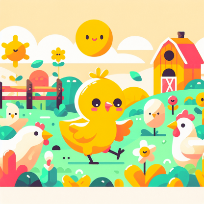 Chirpy Chick's Farm Frolic Paint By Diamonds