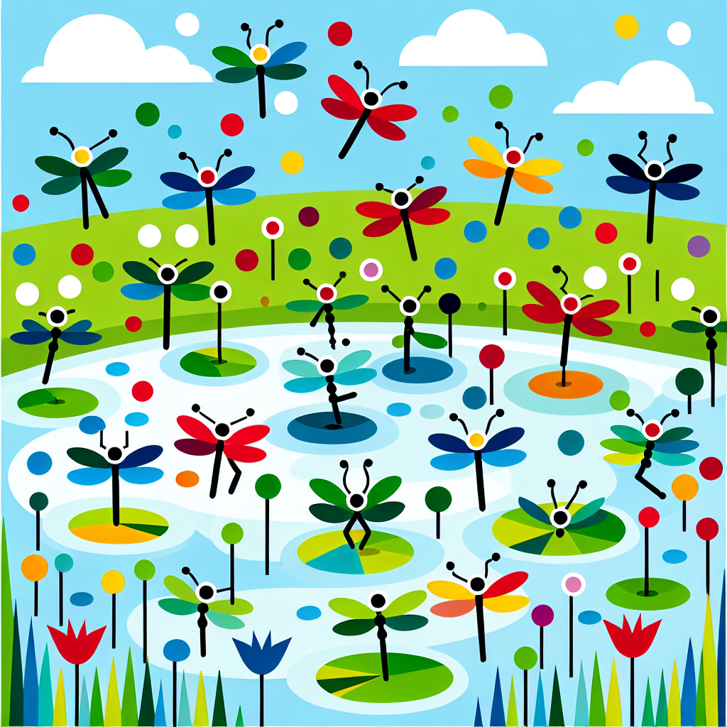 Dragonfly Dance Party Diamonded Painting Kits