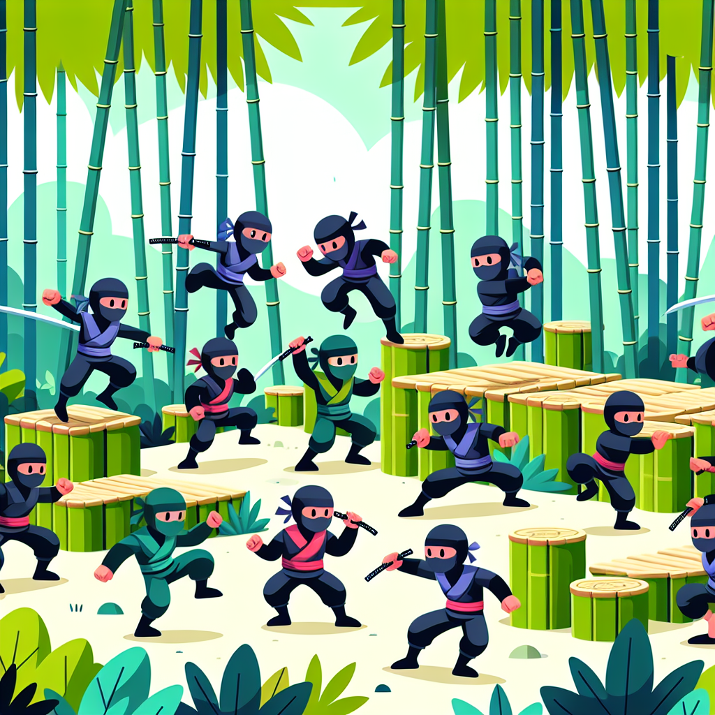 Ninja Warriors Paint By Diamonds Art
