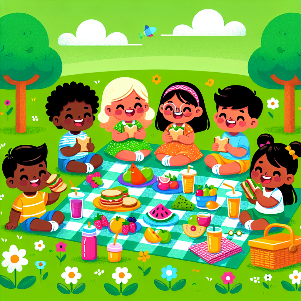 Sweet Summer Picnic Paint By Diamonds Art