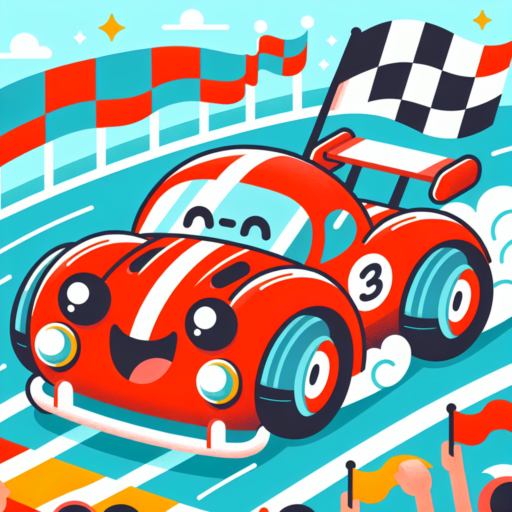 Jolly Race Car Paint By Diamonds